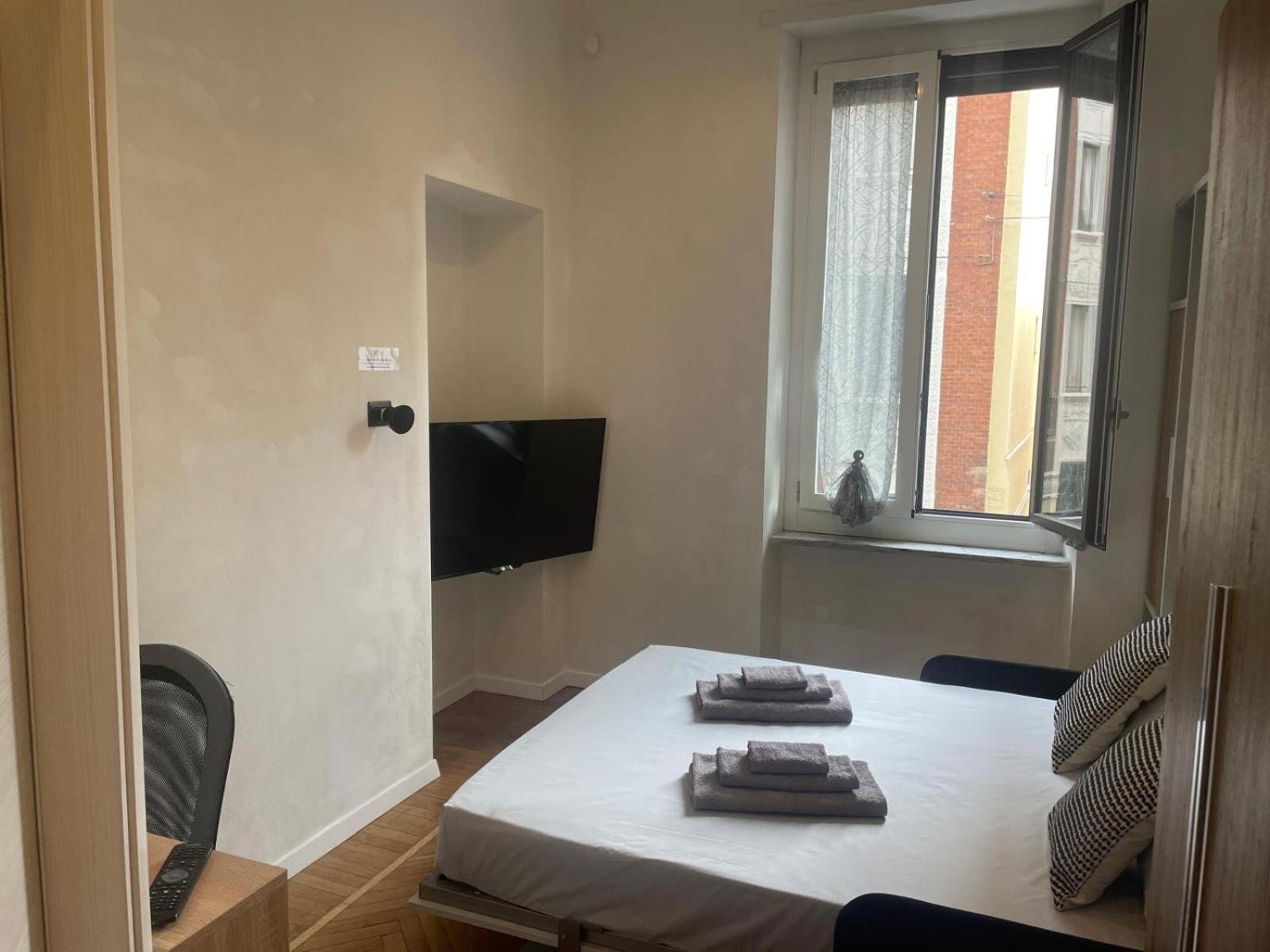 Drooms 4,0 Domotic Smart Self 24H,7 Vicino Treni Porta Susa E Centro Storico Turin Exterior photo